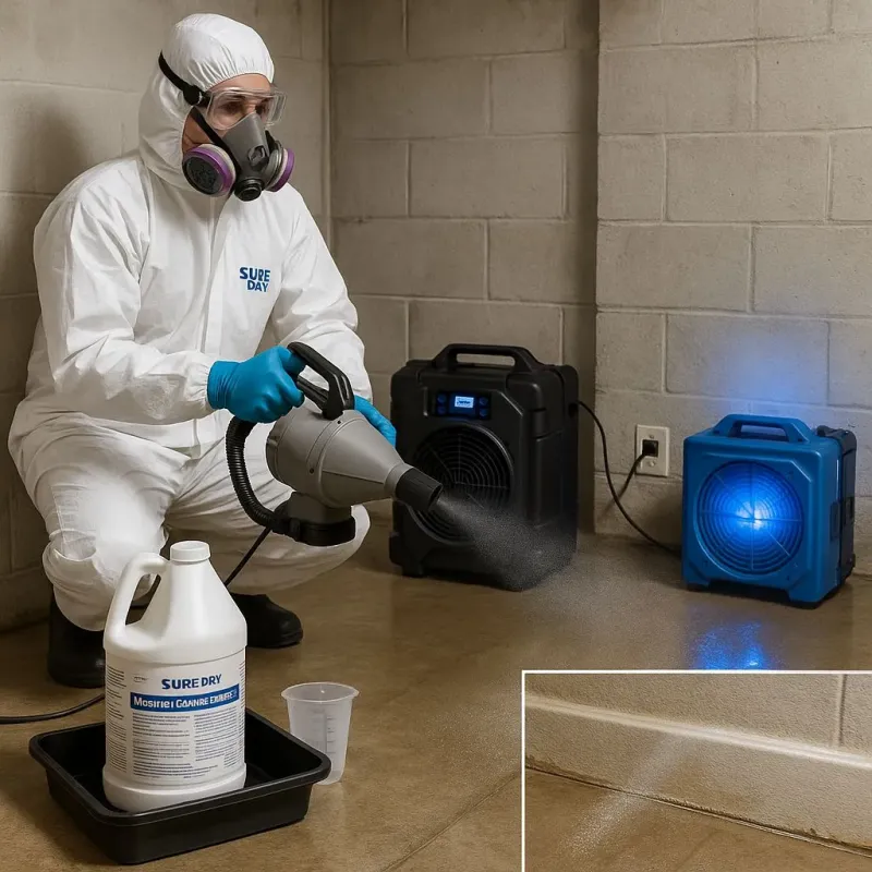 Sanitization and Odor Removal process in Eunice, LA